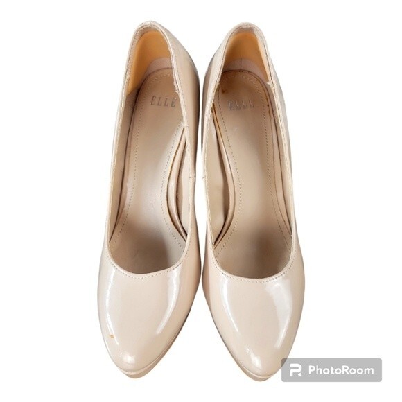 Elle Nude Heels Womens - Picture 2 of 12